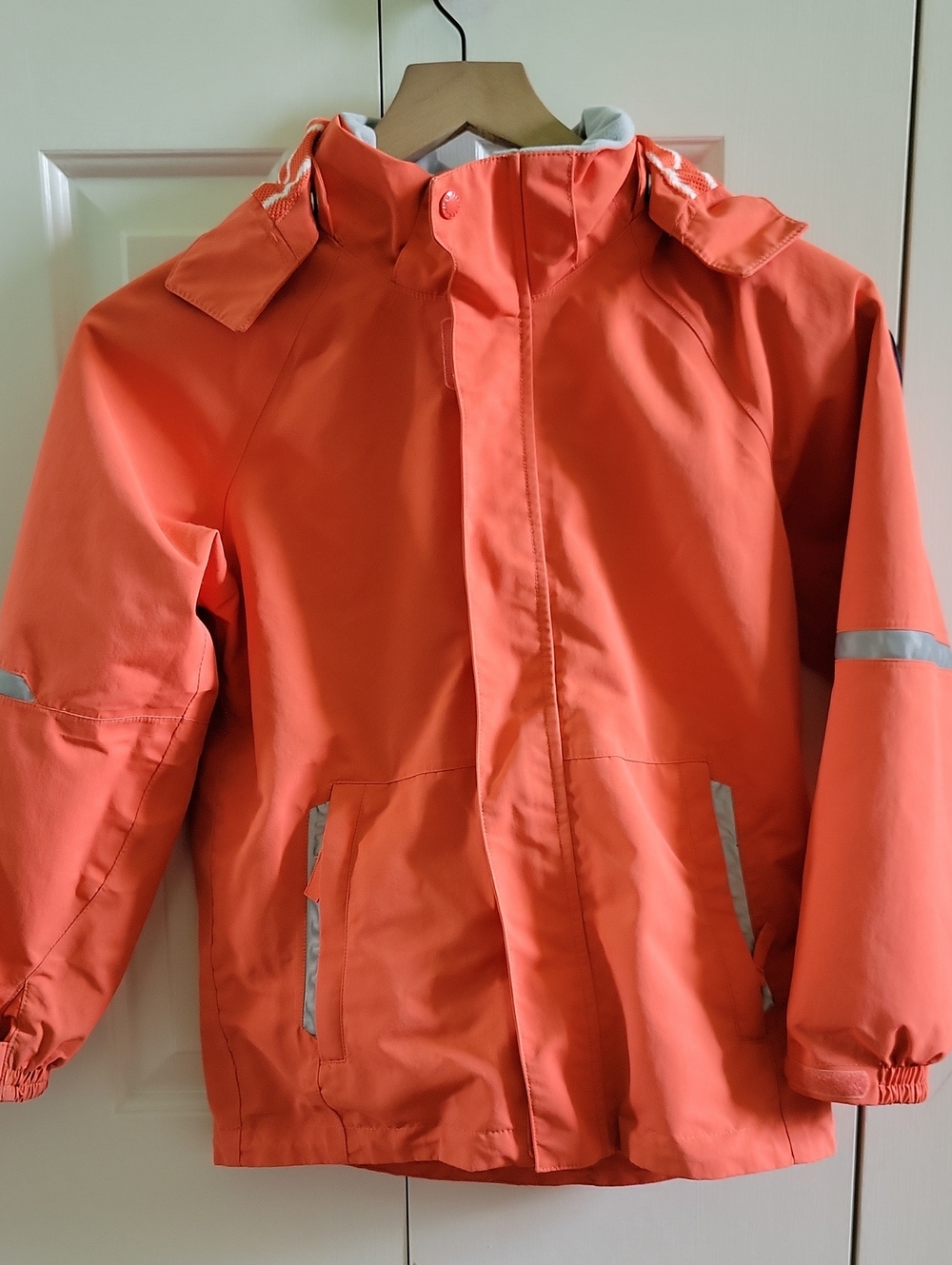Polarn O. Pyret Salmon-colored Kids 9-10 Raincoat
